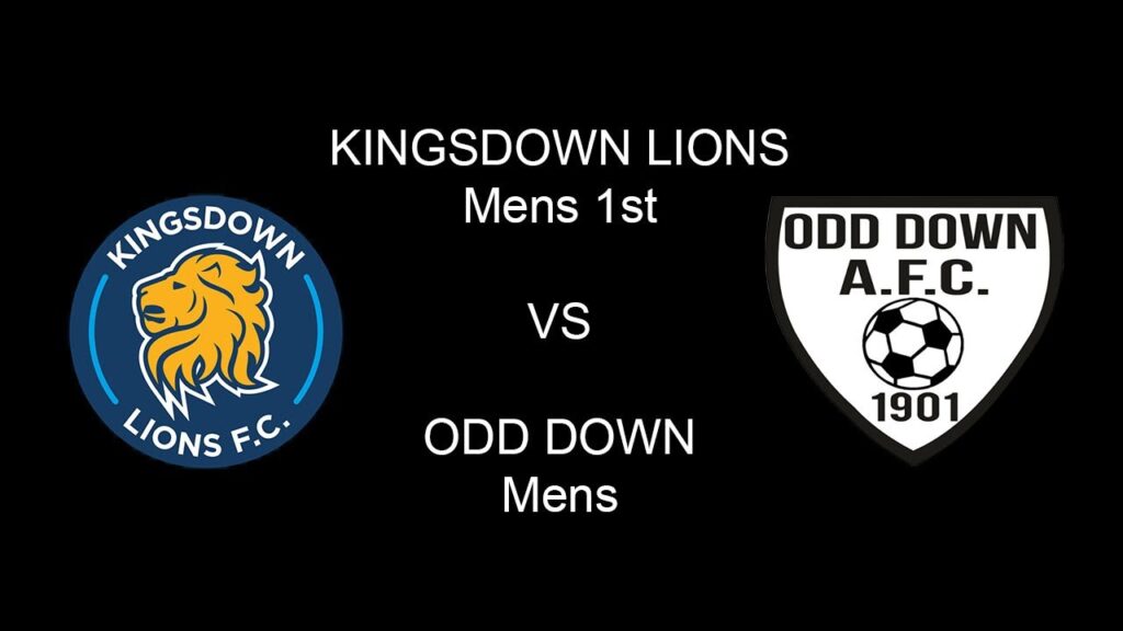 Kingsdown Lions Mens 1st v Odd Down FC