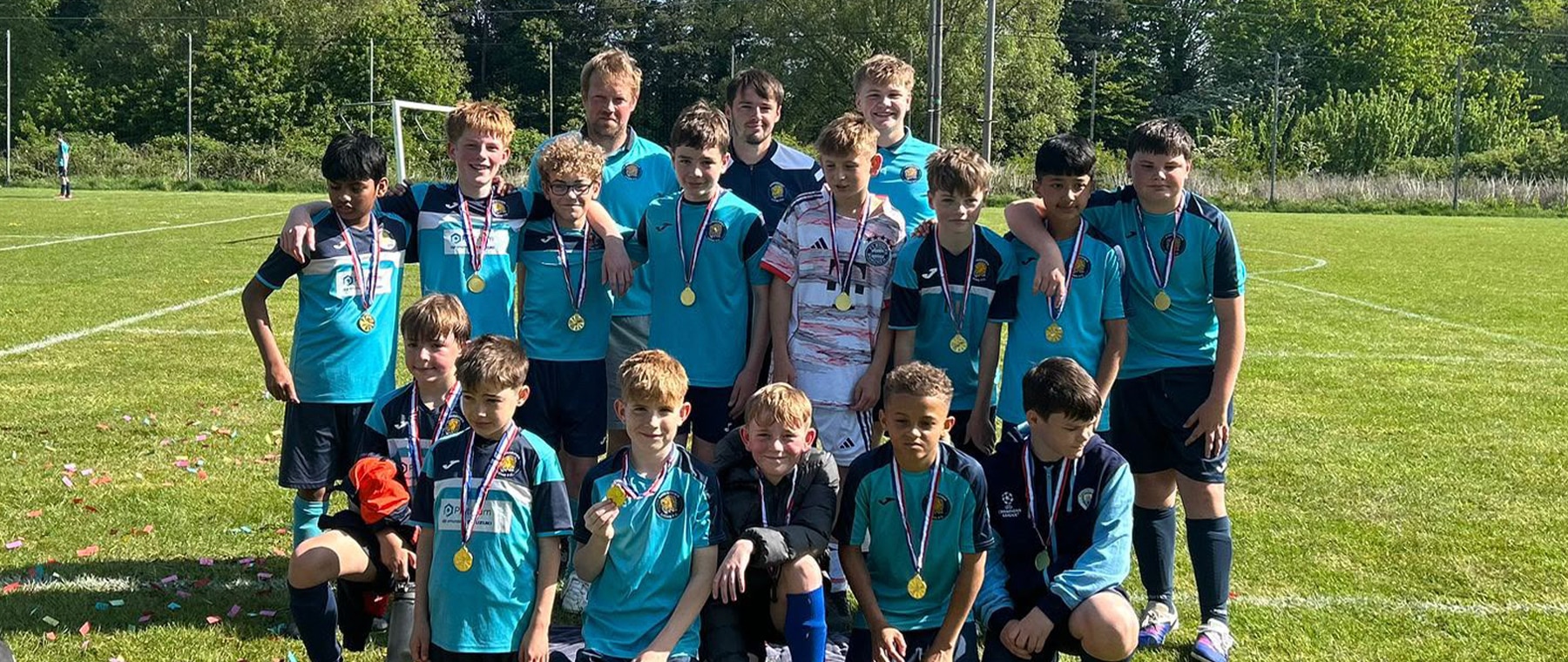 Kingsdown Lions U13 Blue football team in Swindon